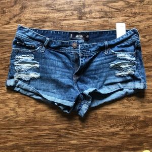 Hollister Low Rise Short Shorts